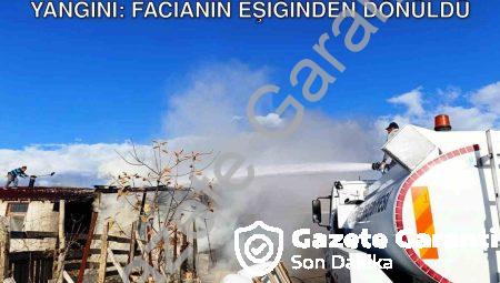 Kütahya Seyitömer’de Korkutan Ahır Yangını: Facianın Eşiğinden Dönüldü