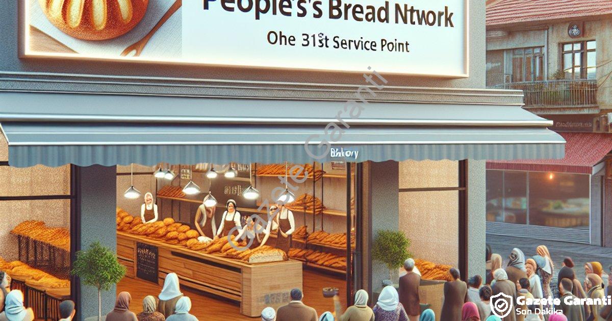 "Merkezefendi Halk Ekmek Ağı Genişliyor: 31. Hizmet Noktası Açıldı" başlıklı haber için fotorealisti