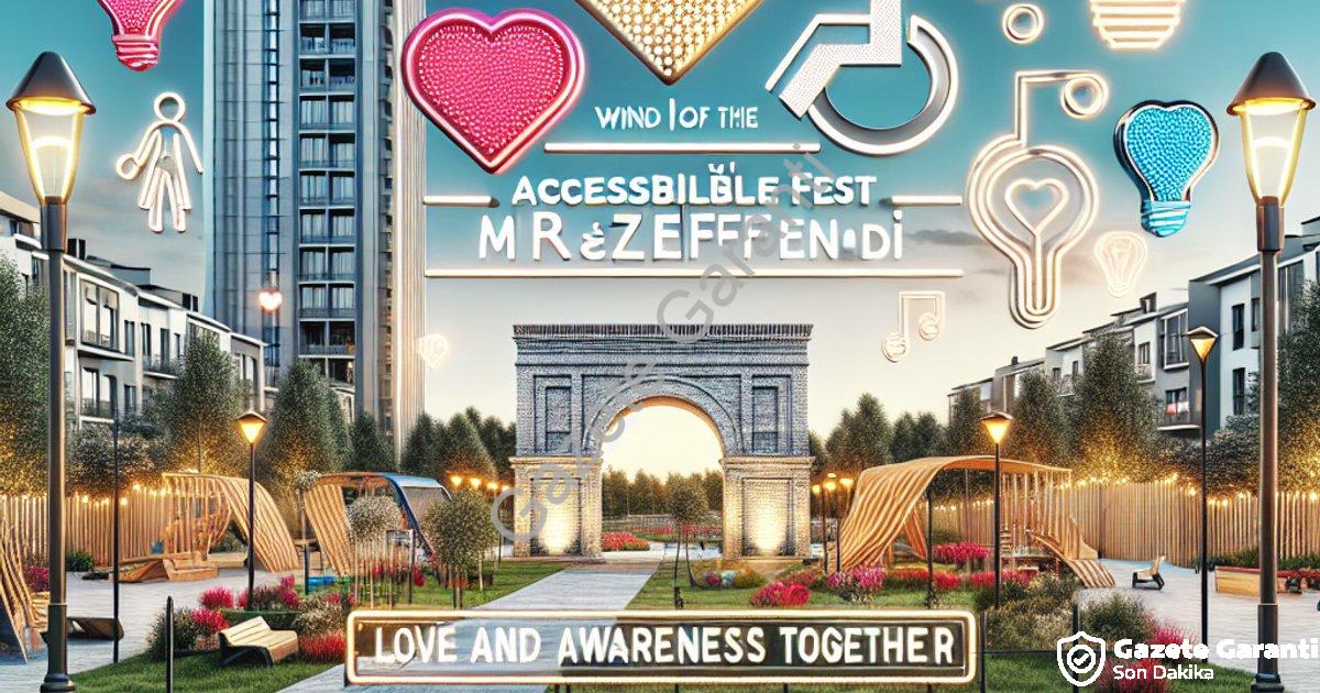 "Merkezefendi'de Engelsiz Fest Rüzgarı: Sevgi ve Farkındalık Bir Arada" başlıklı haber için fotoreal