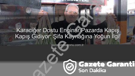 Karaciğer Dostu Enginarın Şifa Deposu Pazarda! Mehmet Özkan Anlattı