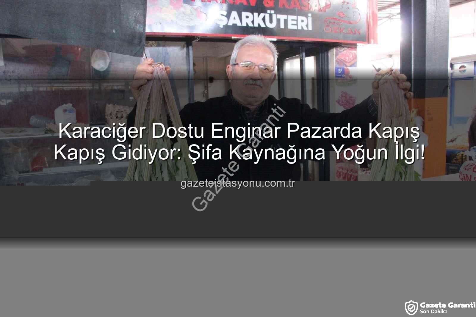 karaciğer dostu enginar - Karaciğer Dostu Enginarın Şifa Deposu Pazarda! Mehmet Özkan Anlattı