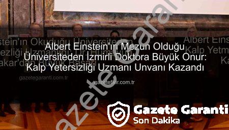 Albert Einstein’ın Okuduğu Üniversiteden Kalp Yetmezliği Uzmanlığı: Dr. Humayun Kakar’dan Büyük Başarı