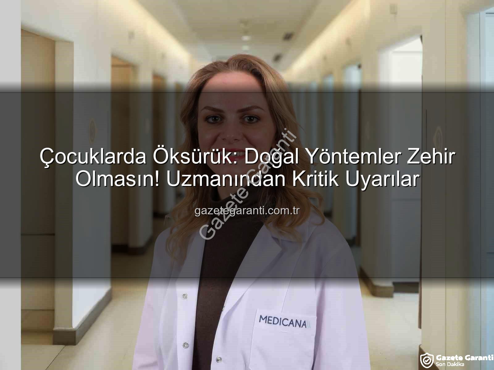 Çocuklarda Öksürük: Doğal Yöntemler Zehir Olmasın! Uzmanından Kritik Uyarılar