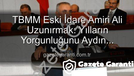 TBMM Eski İdare Amiri Ali Uzunırmak: Yılların Yorgunluğunu Aydın Topraklarında Atıyor, İncir Yetiştiriciliğine Odaklanıyor
